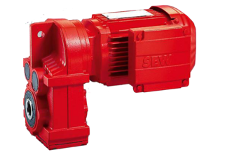 موتور گیربکسی هلیکال sew با شفت موازی سری F (دو مرحله ای و سه مرحله ای)